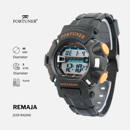 Jam Tangan Sport Digital Anak Remaja Alarm Chrono Water Resist Julian