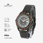 Fortuner Jam Tangan Analog Pria Water Resistant Rantai Waddell