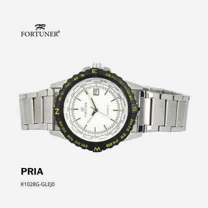 Fortuner Jam Tangan Analog Pria Water Resistant Rantai Wynten