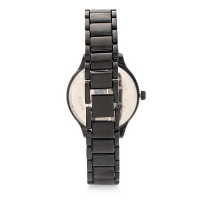 Fortuner Jam Tangan Analog Wanita Black Water Resist Carolina