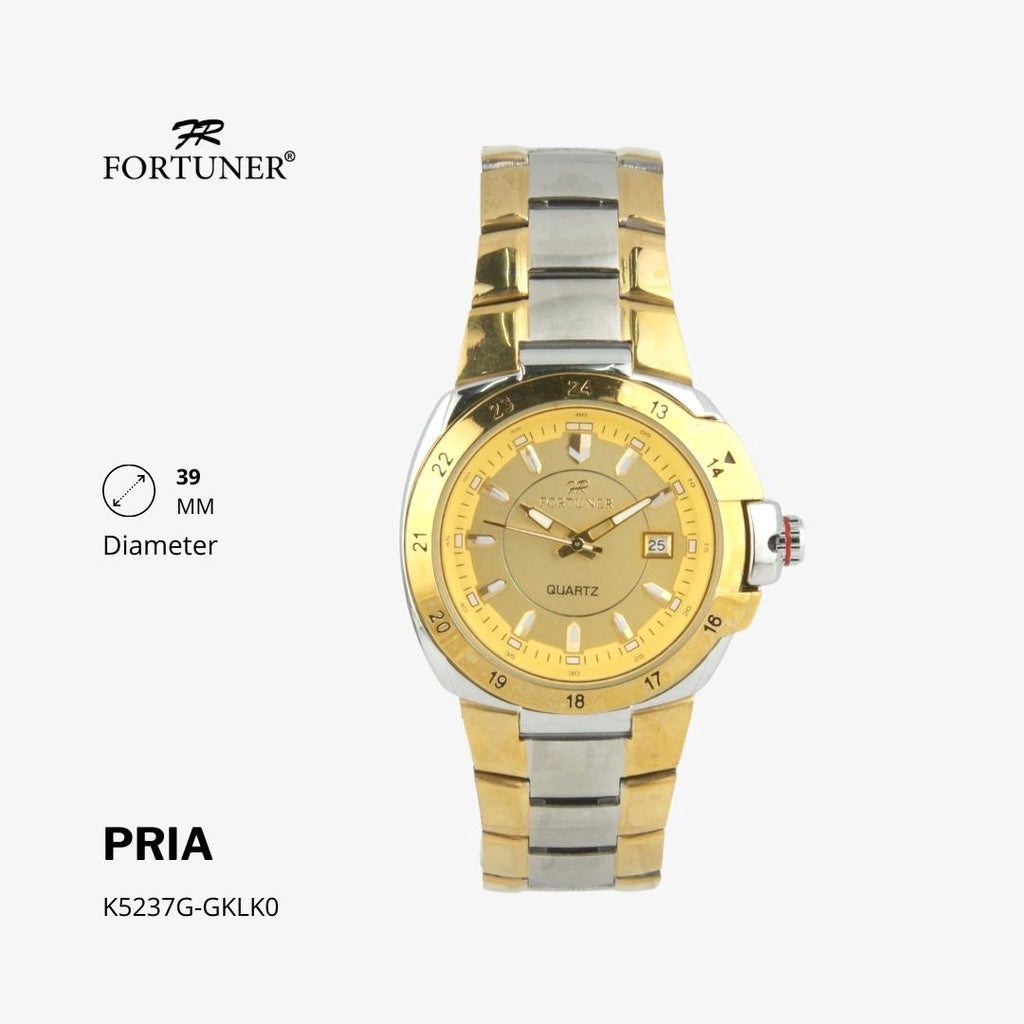 Fortuner Jam Tangan Analog Pria Water Resistant Hardwick