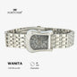 Fortuner Jam Tangan Fashion Classic Analog Wanita Water Resistant Rantai Yettie