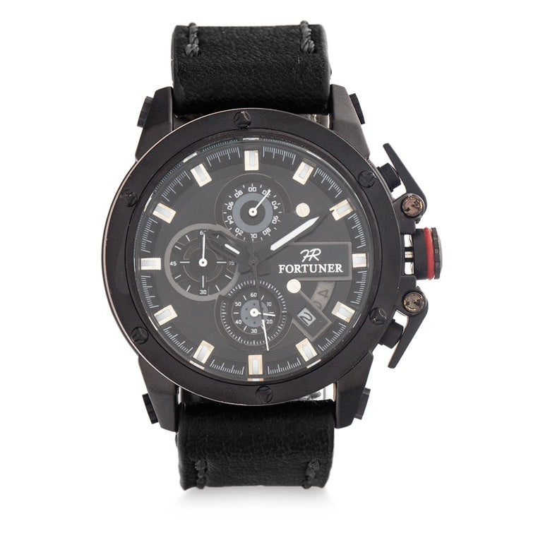 Fortuner Jam Tangan Analog Pria Chrono Water Resistant Absalon