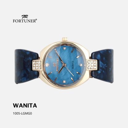 Fortuner Jam Tangan Analog Wanita Water Resistant Paulina