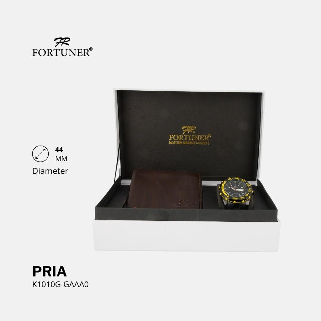 Fortuner Jam Tangan Analog Pria Water Resistant Falcon