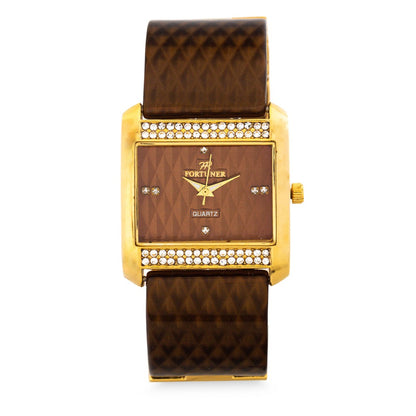 Fortuner Jam Tangan Wanita Analog Water Resist Goldie