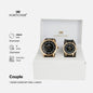 Fortuner Jam Tangan Couple Analog Water Resistant Rantai Pasir Milanese Blaise