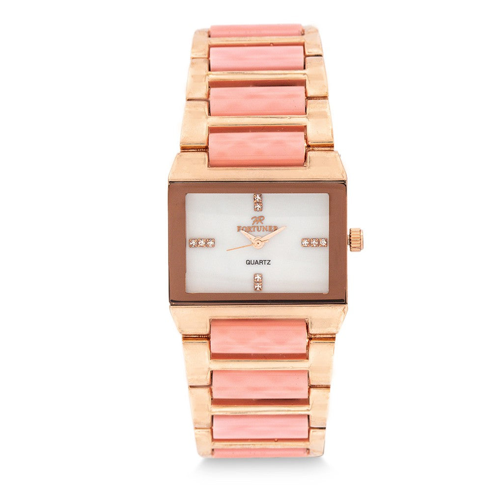 Fortuner Jam Tangan Analog Wanita Rosegold Water Resist Camila