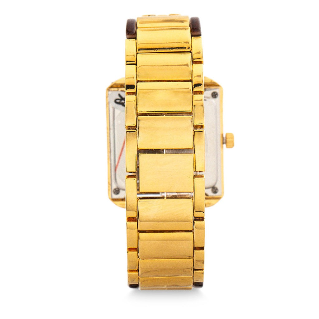 Fortuner Jam Tangan Analog Wanita Gold Water Resist Barbara