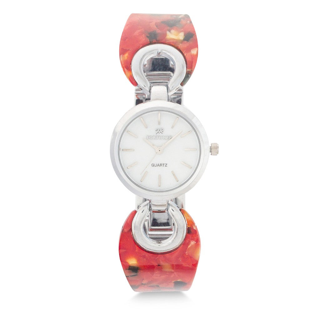 Fortuner Jam Tangan Analog Wanita Silver Water Resist Benita