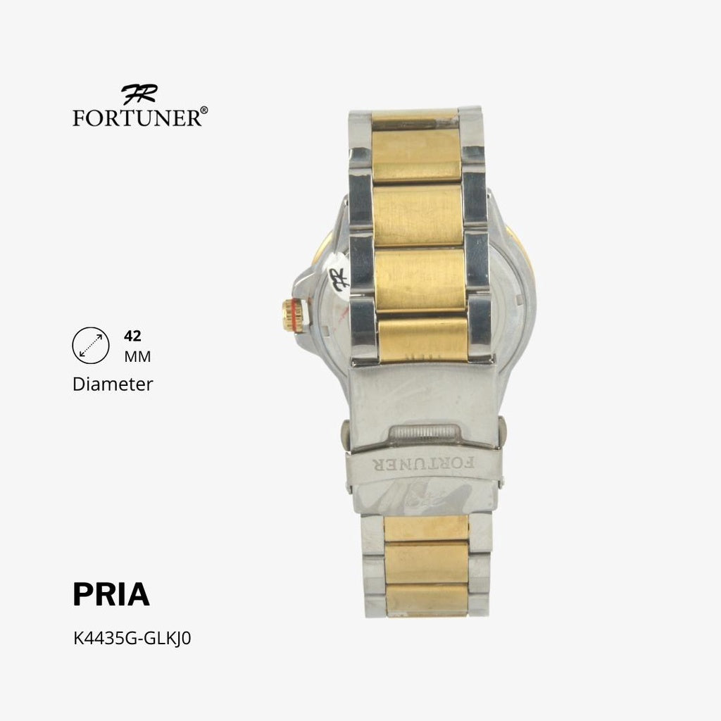 Fortuner Jam Tangan Analog Pria Water Resistant Hewlett