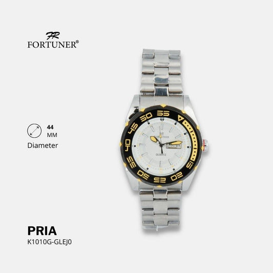 Fortuner Jam Tangan Analog Pria Water Resistant Fabio