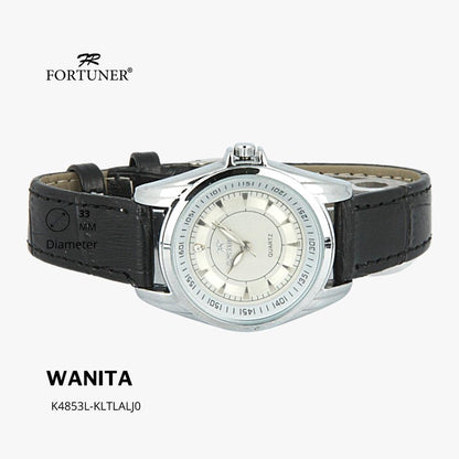 Fortuner Jam Tangan Wanita Analog Water Resist Kulit Yokheved