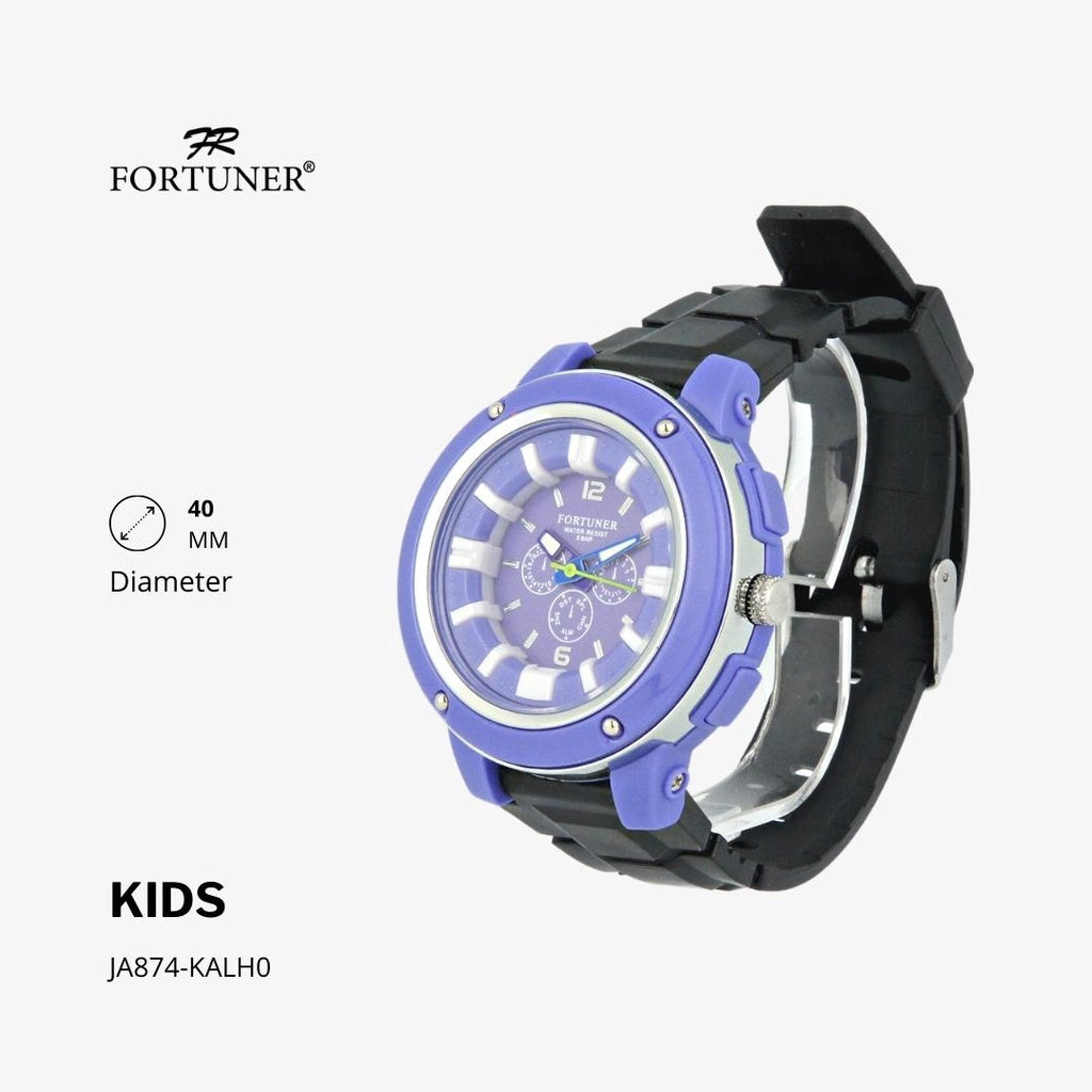 Fortuner Jam Tangan Anak Analog Water Resist Karet Finnegan