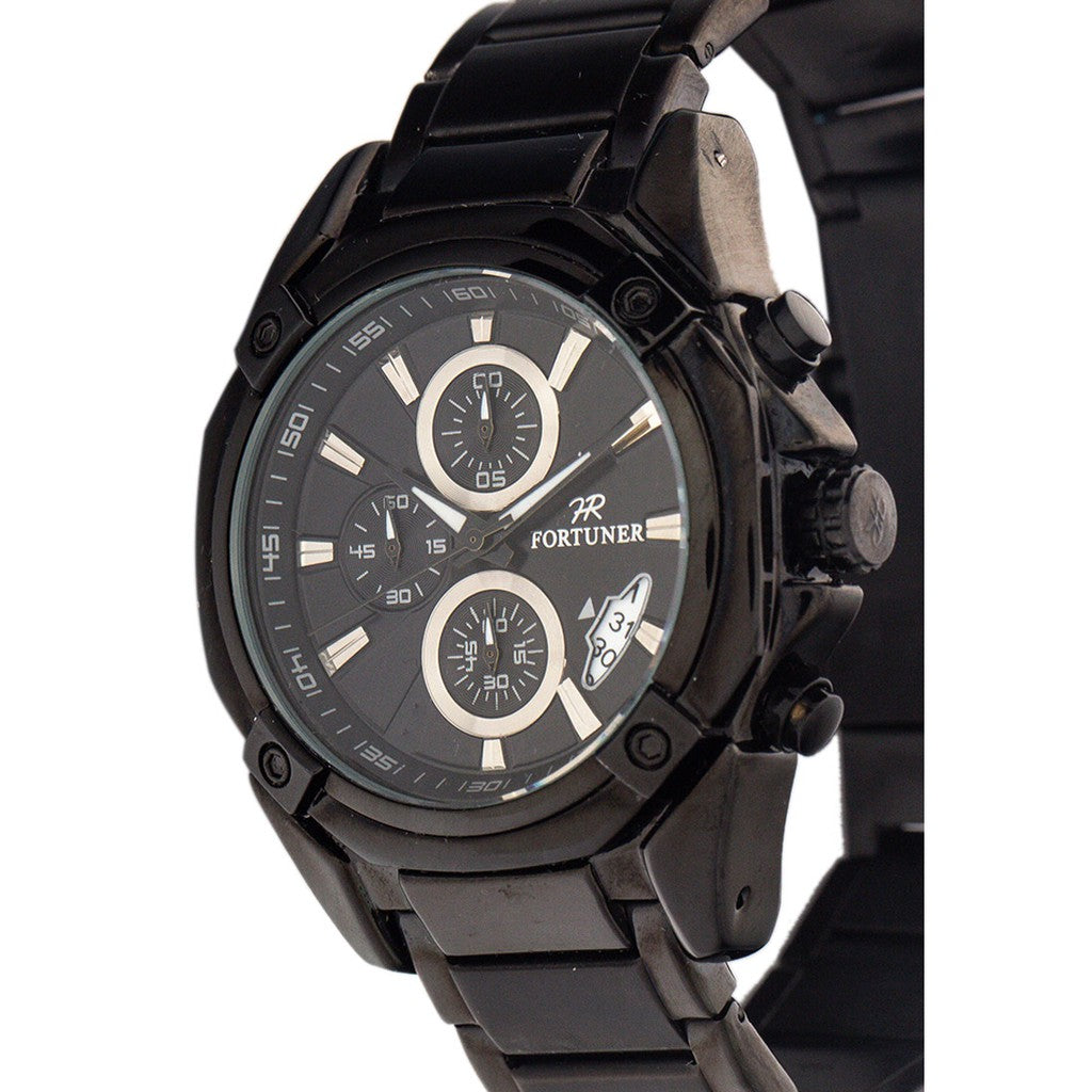 Fortuner Jam Tangan Analog Pria Chrono Water Resistant Arsene