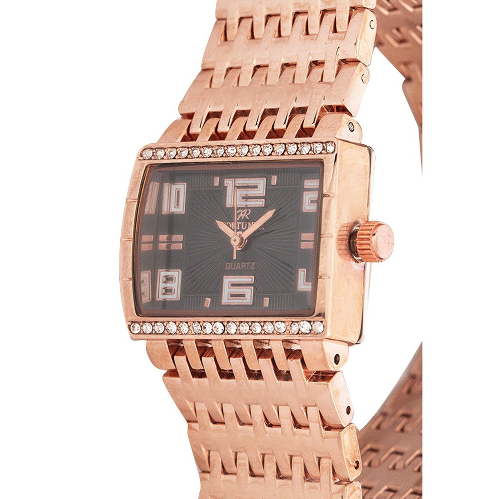 Fortuner Jam Tangan Analog Wanita Rosegold Water Resist Bianca