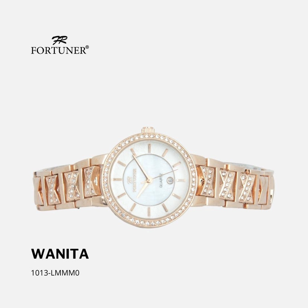 Fortuner Jam Tangan Analog Wanita Water Resistant Jane