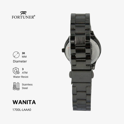 Fortuner Jam Tangan Wanita Analog Water Resistant Tabathia