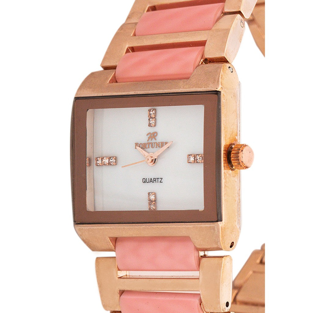 Fortuner Jam Tangan Analog Wanita Rosegold Water Resist Camila