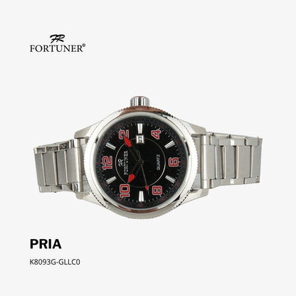 Fortuner Jam Tangan Analog Pria Water Resistant Rantai Haidar