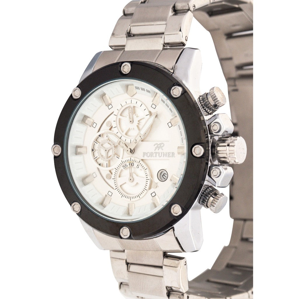 Fortuner Jam Tangan Analog Pria Chrono Water Resistant Angelus