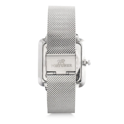 Fortuner Jam Tangan Analog Pria Silver Water Resistant Bennet