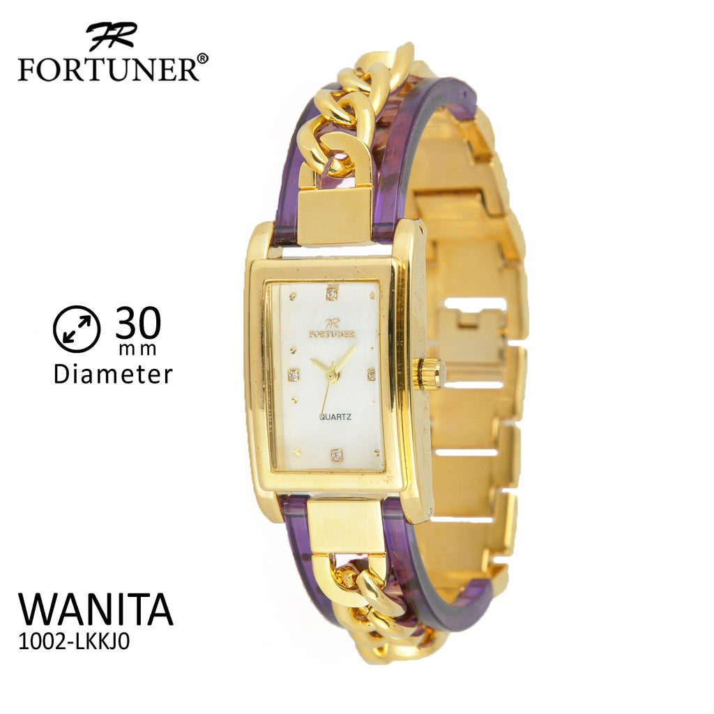 Fortuner Jam Tangan Analog Wanita Rosegold Water Resist Britty