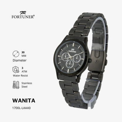 Fortuner Jam Tangan Wanita Analog Water Resistant Tabathia