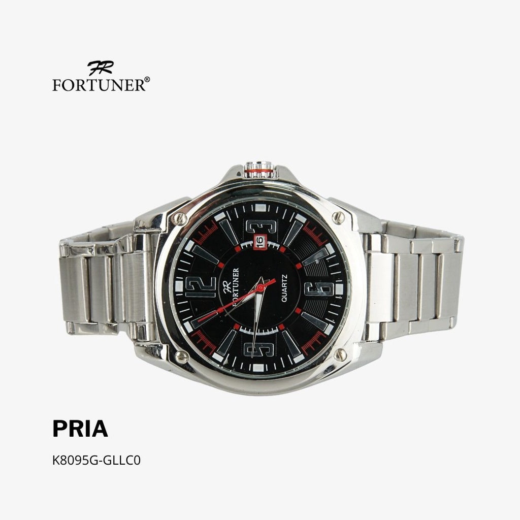 Fortuner Jam Tangan Analog Pria Water Resistant Rantai Huy