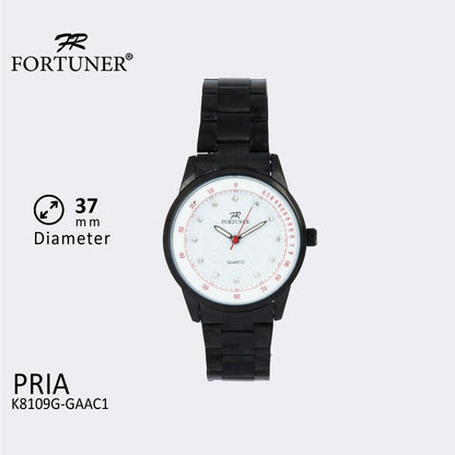 Fortuner Jam Tangan Analog Pria Water Resistant Rantai Doris