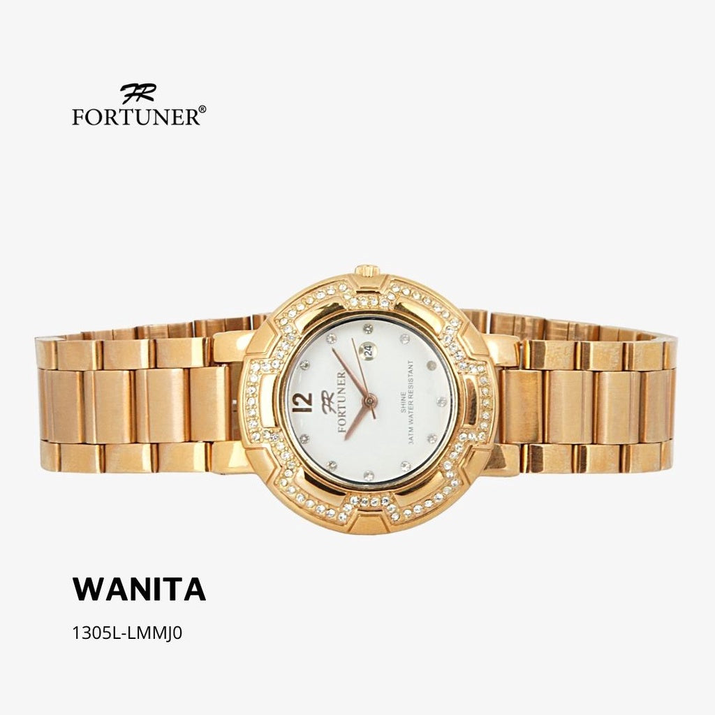 Fortuner Jam Tangan Analog Wanita Water Resistant Yokheved