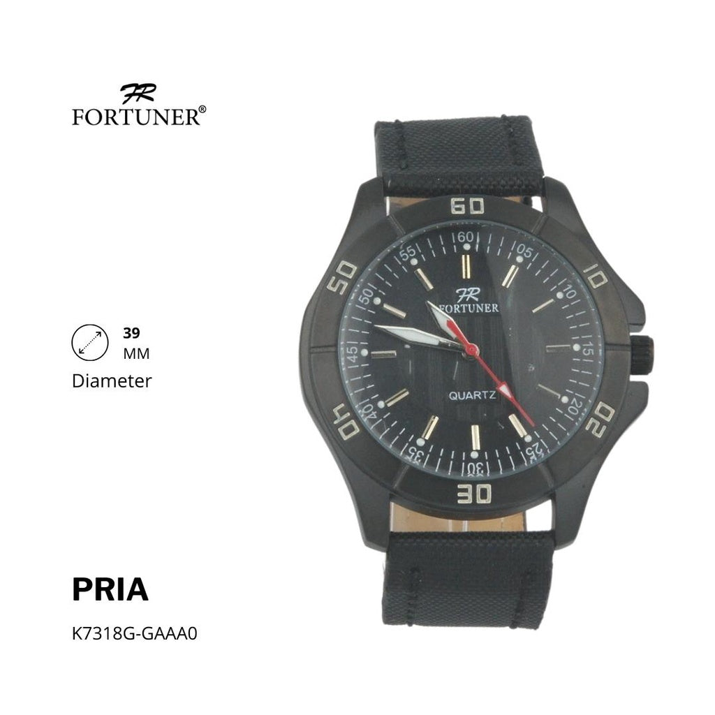 Fortuner Jam Tangan Analog Pria Water Resistant Harris