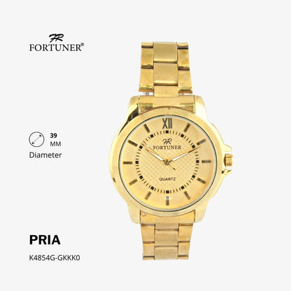 Fortuner Jam Tangan Analog Pria Water Resistant Halvdan