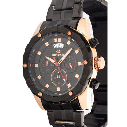 Fortuner Jam Tangan Analog Pria Chrono Water Resistant Algie