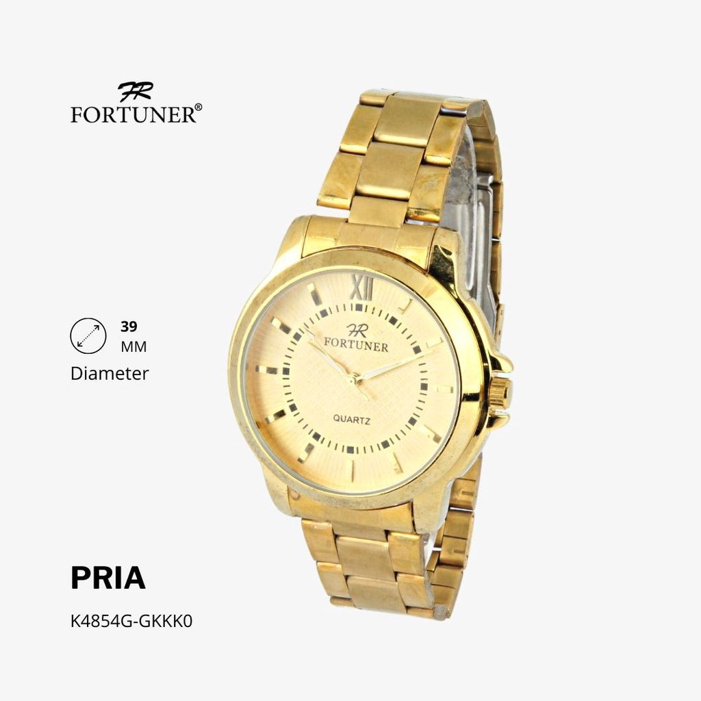 Fortuner Jam Tangan Analog Pria Water Resistant Halvdan