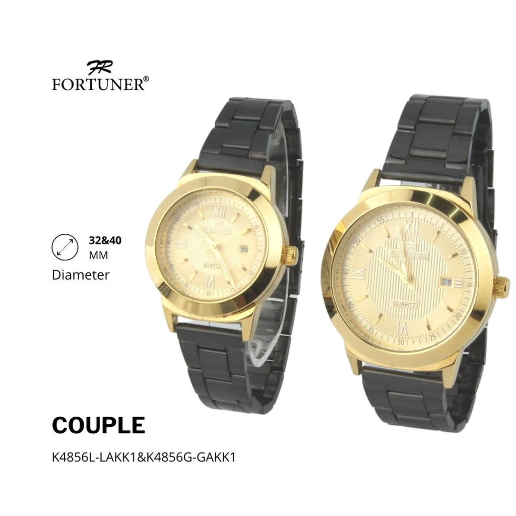 Fortuner Jam Tangan Couple Analog Water Resistant Winter