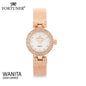 Fortuner Jam Tangan Analog Wanita Rosegold Water Resist Barbie