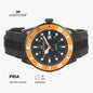 Fortuner Jam Tangan Analog Pria Water Resistant Rubber Haskel