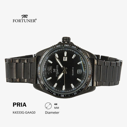 Fortuner Jam Tangan Analog Pria Water Resistant Rantai Hurley