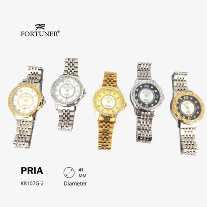 Fortuner Jam Tangan Analog Pria Water Resistant Harford