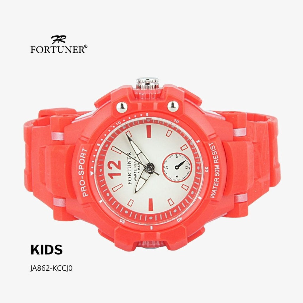 Fortuner Jam Tangan Anak Analog Water Resist Rubber Warna Arianna