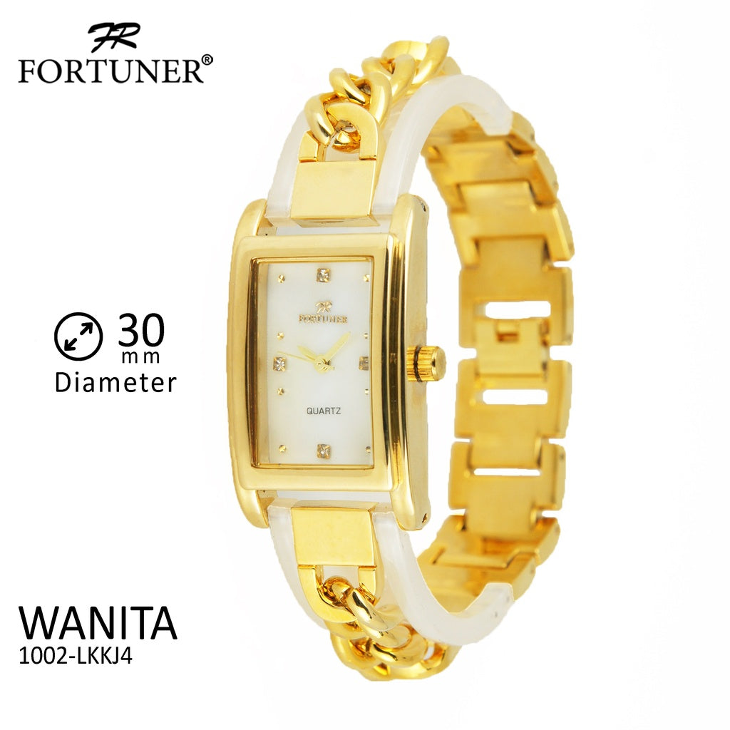 Fortuner Jam Tangan Analog Wanita Rosegold Water Resist Britty