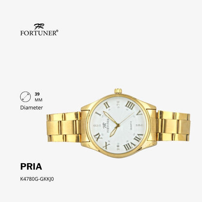 Fortuner Jam Tangan Analog Pria Water Resistant Halsted