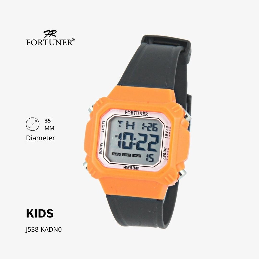 Fortuner Jam Tangan Anak Digital Water Resist Rubber Aloha