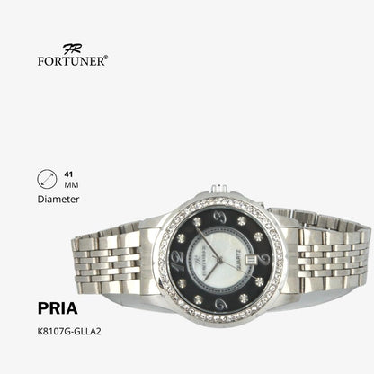 Fortuner Jam Tangan Analog Pria Water Resistant Harford