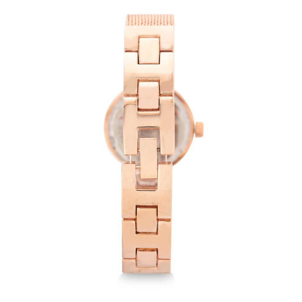 Fortuner Jam Tangan Analog Wanita Rosegold Water Resist Barbie