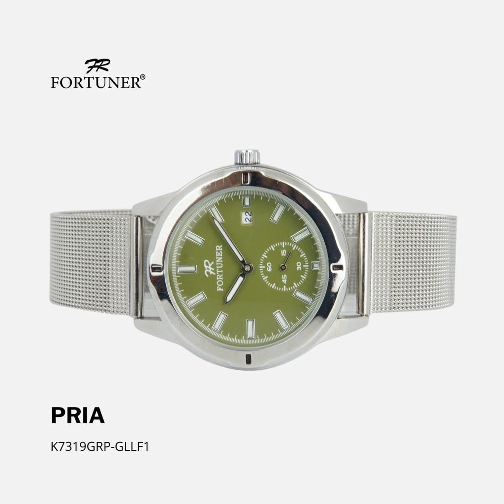 Fortuner Jam Tangan Rantai Pria Korea Original Milanese Antshel