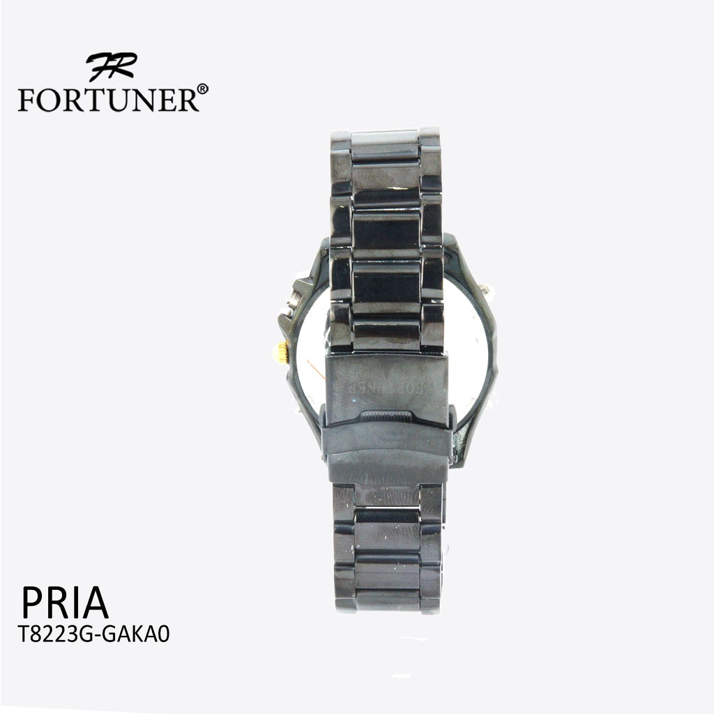 Fortuner Jam Tangan Analog LED Pria Water Resistant Frank