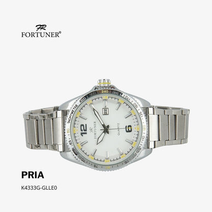 Fortuner Jam Tangan Analog Pria Water Resistant Rantai Wynnsfield