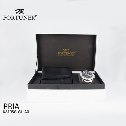 Fortuner Jam Tangan Pria Analog Water Resist Stainless Burlie